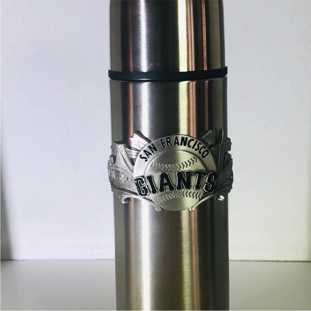 San Francisco Giants Stainless Steel Travel Bottle - Silver
